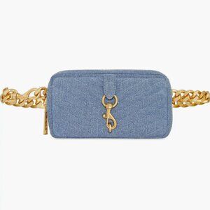 NEW Rebecca Minkoff - Edie Belt Bag - Denim